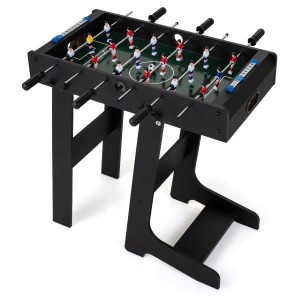 Stalo futbolo stalas (Juodas)